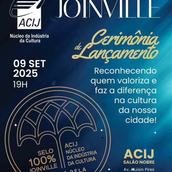 nucleo-industria-cultura-acij-lanca-dia-9-setembro-premio-selo-100-por-cento-joinville-2025-2026