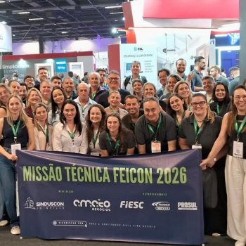 missao-tecnica-santa-catarina-avalia-presenca-feicon-2026-registrou-100-mil-visitantes